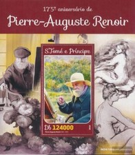 Sao Tome e Principe bloc-feuillet 1154 neuf avec gomme originale 2016 pierre-aug