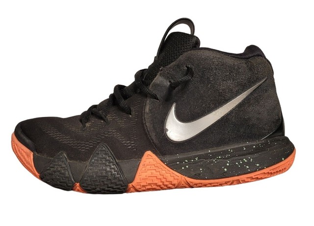 kyrie 4 silver orange
