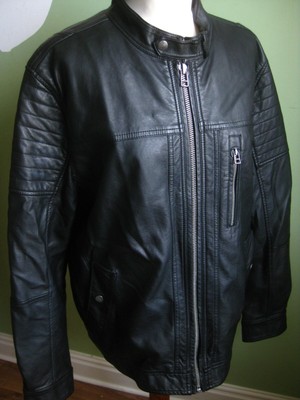 Debenhams Red Herring Mens Leather Jacket Images