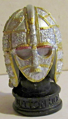 ORNAMENT SUTTON HOO HELM VERZIERT ANGELSÄCHSISCHES SCHIFFSBESTATTUNG GEFUNDEN 1939
