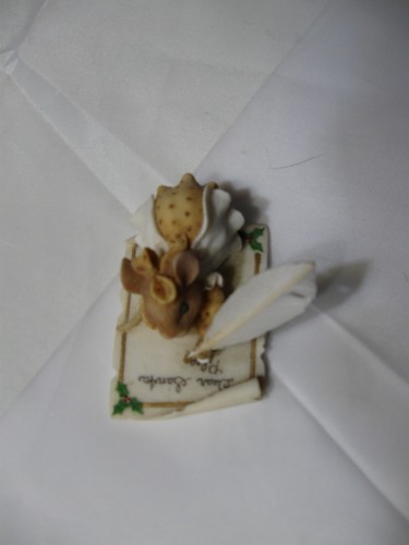 priscilla's mouse tails DEAR SANTA I'VE BEEN GOOD ALL YEAR 1997 Enesco - Picture 2 of 15