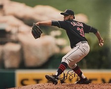 Danny Salazar Signed Autographed Cleveland Indians 8x10 Photo Baseball
