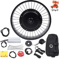 20" 48V 1000 W E-Bike Electric Bicycle Motor Conversion Kit Fat Tire Front Wheel