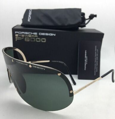 New PORSCHE DESIGN Gold Shield Sunglasses P'8479 A as Worn by KIM
