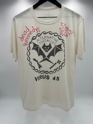 Dead Kennedys ALternative Tentacles Virus 45 Short Sleeve T Shirt Size S-5XL