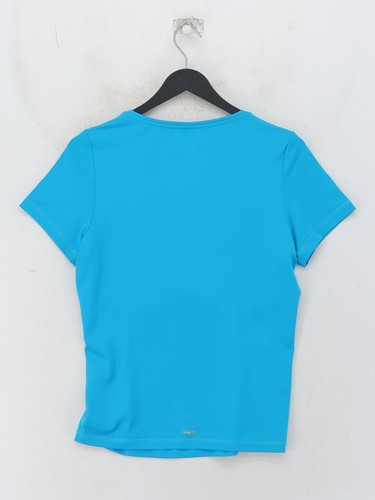 Reebok Women's T-Shirt UK 12 Blue 100% Other Basic - Picture 2 of 7