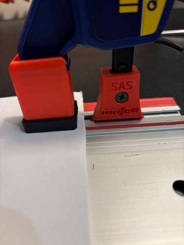 Irwin Quick Grip Clamp Adaptor to fit Mafell Guide Rail with Riser block-Pair 2x - Picture 5 of 9