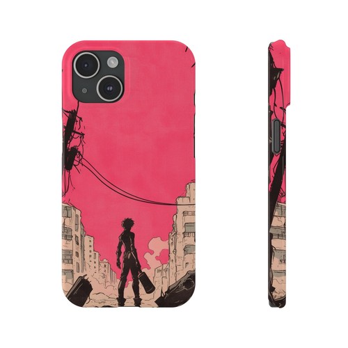 Post-Apocalyptic Warrior - Anime-Inspired Phone Case for ALL iPhones - Picture 2 of 49