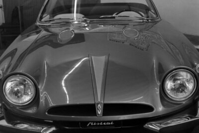 Sibona & Basano Mistral 1963 Motor Show Car Old Photo 1