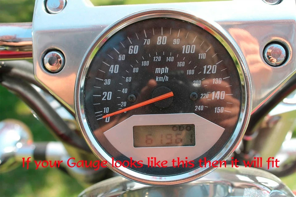 Honda VTX 1800C 2003-2004 Guage  American Skull  - Imagem 3 de 3