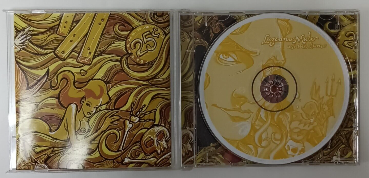 LAZCANO MALO - ASI ME LLAMO - 2003 MEXICAN CD ALBUM, LATIN FOLK