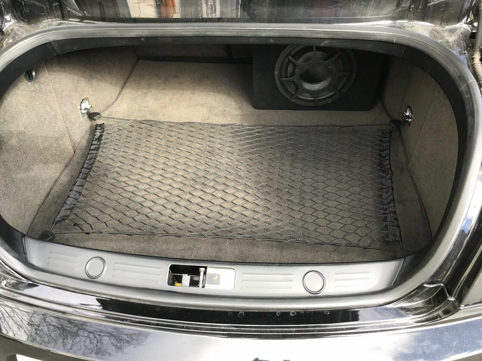 Red de carga de malla estilo piso maletero trasero para Bentley Continental 2004-2025 nueva Foto 4 de 4