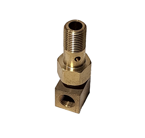Autometer 12mm Bonjo Bolt to 1/8in NPTF Honda Fuel Press main image 1