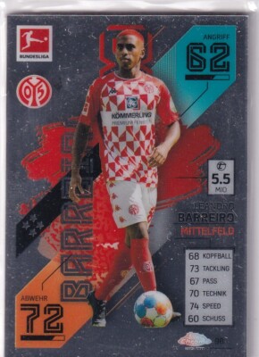 Topps Match Attax Bundesliga Chrome 21/22 No. 98 Leandro Barreiro