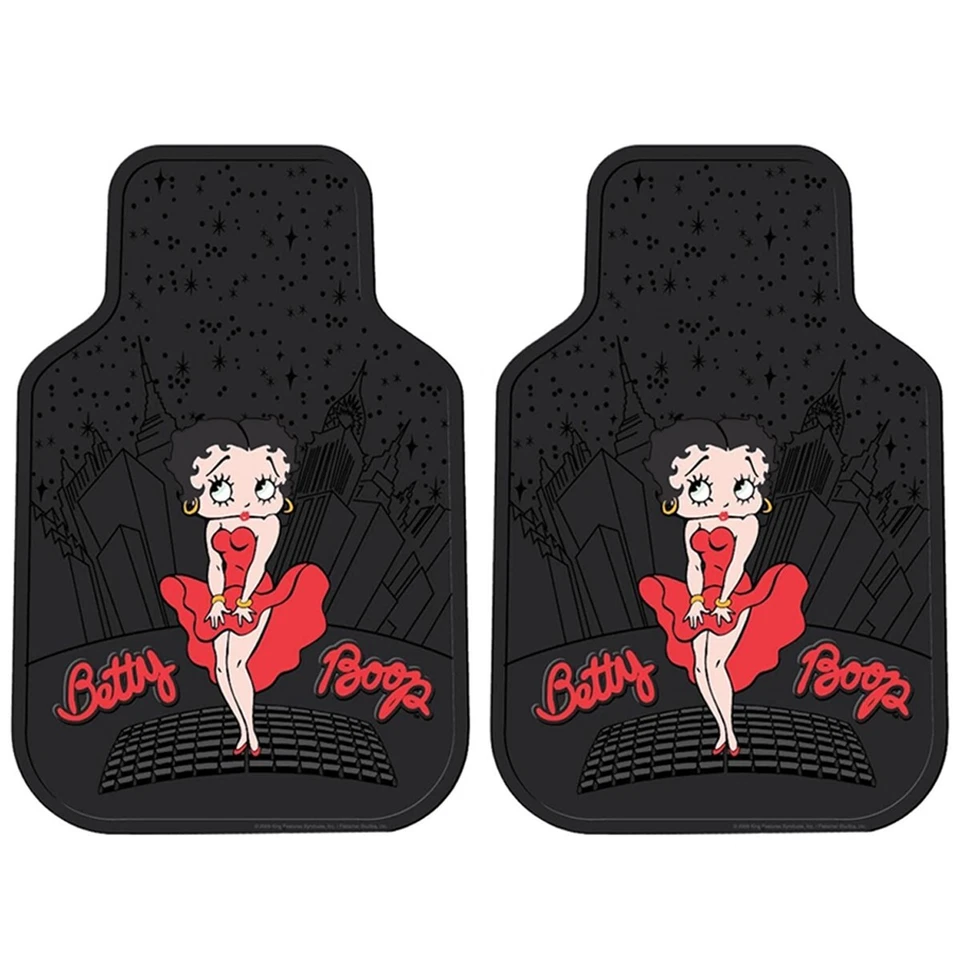 Nuevo juego de alfombrillas de volante Betty Boop Skyline para Ford Foto 2 de 4