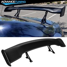 Universal Fitment 57 Gt Style Rear Trunk Spoiler Tail Wing Lip Abs Unpainted