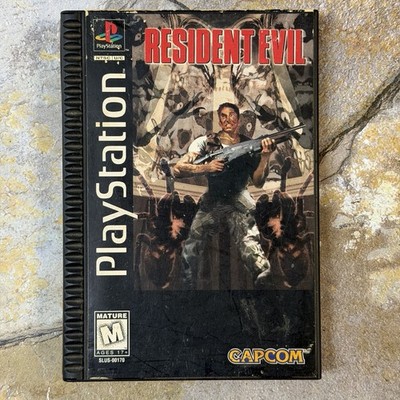 Resident Evil Long Box - Sony PlayStation 1 PS1 **SEE DESC**