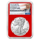 2025-W Proof $1 American Silver Eagle Congratulations Set NGC PF70UC ER Trump