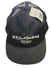 WR Case Sons Cutlery Trucker Hat Cap SnapBack Black Mesh Embroider Made in USA