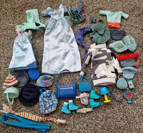 Barbie Sindy Fashion Doll Clothing Accessories Bundle Blue