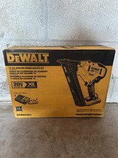DEWALT DCN650D1 20V MAX XR 15 GA Cordless Angled Finish Nailer Kit (2 Ah) New