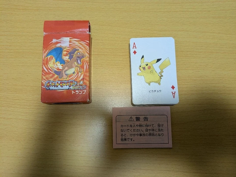 Pokemon Playing Cards Poker Charizard Deck Fire Red - Image 2 of 2