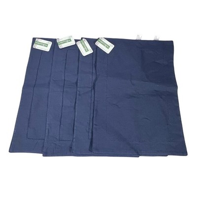 Hobby Lobby 13x18'' Rectangle Placemat Table Top Lot of 4 Blue New