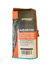 Alplive T400 Sleeping Bag ZOOOBELIVES Backpacking Down Filled Camp 32-50F