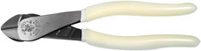 Klein Tools D248-8-GLW Pliers, Made in USA, Hi-Viz Diagonal Cutting Pliers with