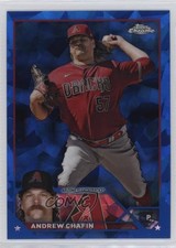 2023 Topps Chrome Update Sapphire Edition Andrew Chafin #USCS62 fm0