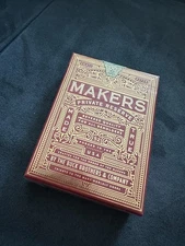 New Sealed MAKERS, Private Reserve Playing Cards Art of Play Dan & Dave Limited 
