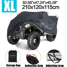 ATV Cover Waterproof Heavy Duty Ripstop Material Protects from Snow Rain or Sun