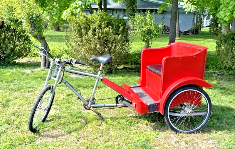 Classic Pedicab - 2 Passenger 3 $peed  Trike Taxi Bike - Long Island NY