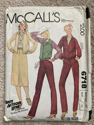 Vintage Schnittmuster McCALL'S 6718 Gr. 14