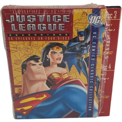 Justice League Unlimited: 4 DVD Digipack Staffel 1 DC Comics Zone 1