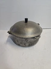 Vintage Hammercraft Club Aluminum Hammered Dutch Oven Pot Lid Handle 3 Qt - #2