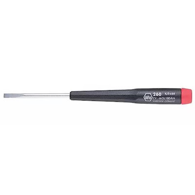 Wiha 26033 Precision Slotted Screwdriver 1/8 In Round