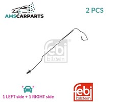 BRAKE HOSE LINE PIPE REAR OUTER 183768 FEBI BILSTEIN 2PCS NEW OE REPLACEMENT