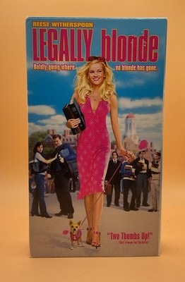 Legally Blonde VHS 2001 Reese Witherspoon **Buy 2 Get 1 Free**