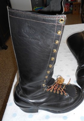 Wesco mens 16'' Linemans boots 10.5D ( US )