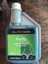 James Hart Solutons / Purify 500 ml Equine Herbals caballos
