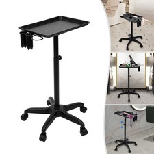 Hair Beauty Salon Spa Equipment Service Rolling Trolley Instrument Tray Cart