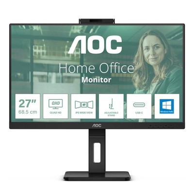 AOC Q27P3QW 68.6 cm (27'') 2560 x 1440 Pixel Quad HD Black PC Monitor