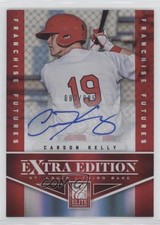 2012 Elite Extra Edition Franchise Futures Signatures /205 Carson Kelly Auto 3d5
