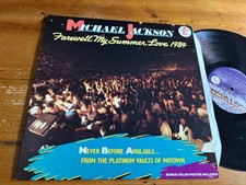 LP US 1984 1ST Michael Jackson – Farewell My Summer Love OTTIMO
