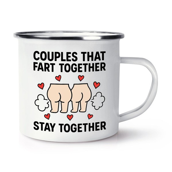 Gift Base Emaille Tasse Becher Valentinstag Ehefrau Liebe-image