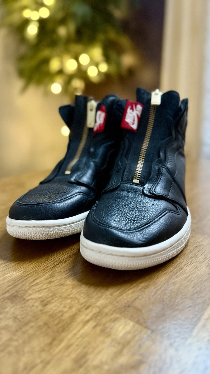 Jordan 1 Retro Zip High Black W for sale | eBay
