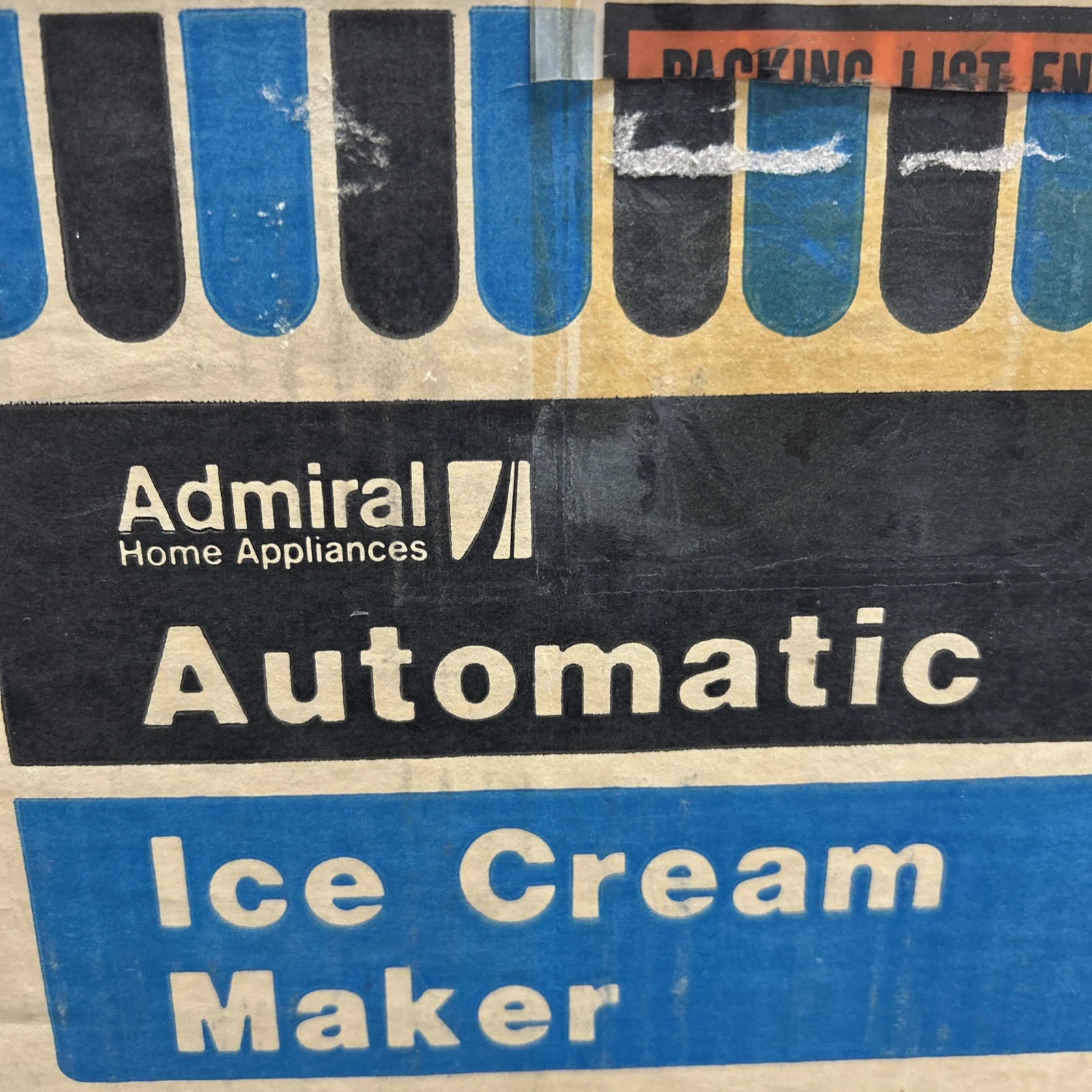 Admiral Automatic Ice Cream Maker (GAR)