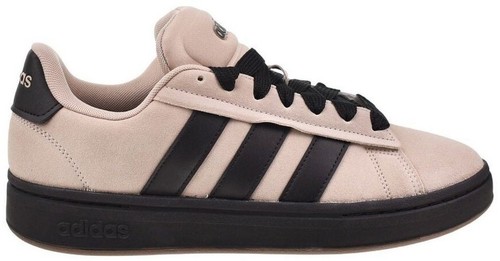 Adidas Women Grand Court Mule - Warm Sand/Wonder White - JS4998