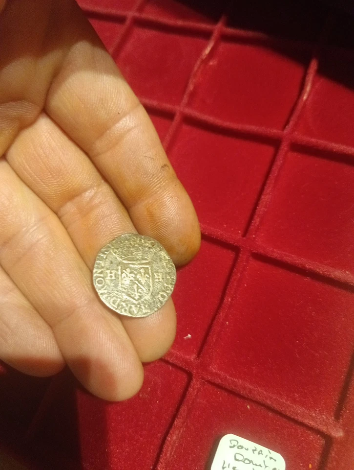 Monnaie Royale Argent  Dombes, Henri II de Montpensier, Douzain, 1598, Trévoux - Photo 4/4